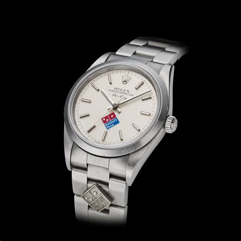 rolex domino's air king.